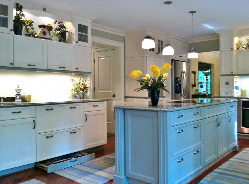 Fairfax Station kitchen gets a turquoise transformation