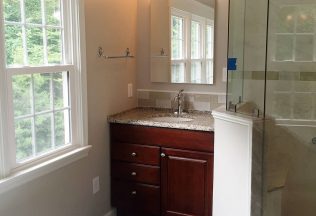 Bathroom Design & Remodeling, Custom Vanity, Annadale, VA