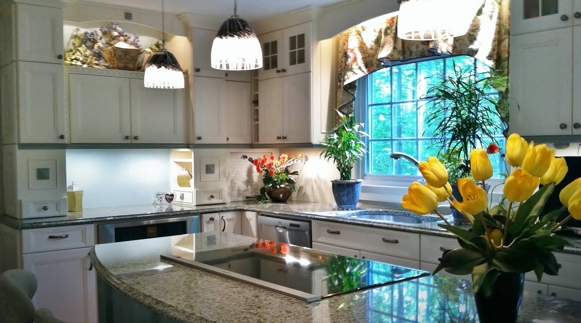 Kitchen Interior Design and Planning, Cabinet Design, Lighting, Fairfax, VA
