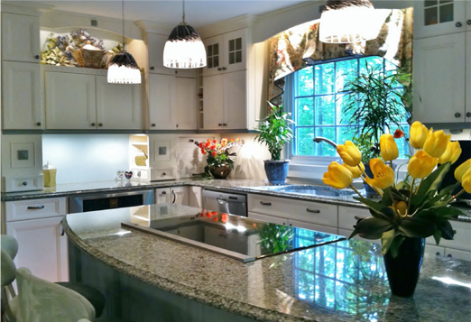 Kitchen Interior Design and Planning, Cabinet Design, Lighting, Fairfax, VA