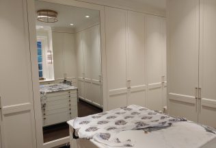 Custom Closet Design with Mirror Fairfax, VA