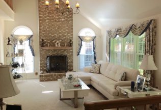 Custom Window Treatments, modern interior design and furnishings, Fairfax Station, VA