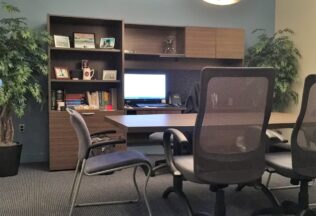 Executive Office, office furniture & interior design, Veracity F & A, Alexandria, VA