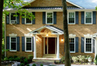 Home Addition, new front Porch, Home Remodeling, Fairfax, VA