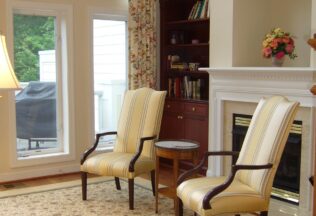 Interior Design, Traditional Furnishings, Custom Area Carpets, Draperies, Built-In cabinets Reston, VA