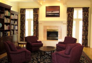 Interior Design and Furnishings, Window Treatments, Custom Carpets, Built-in Bookcases Oakton, VA