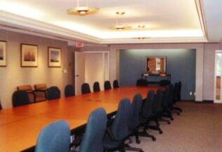 Office Conference Training Room, Custom Table Design, Lighting Design, Association HQ's, Alexandria VA