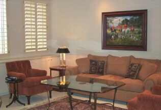 Office Interior design, Traditional Furniture Design and Planning, Executive Office Lounge Seating, Alexandria, VA