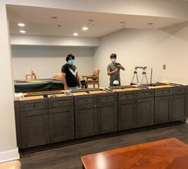 Home Remodeling, Basement Remodeling, cabinet install crew, Ashburn, VA