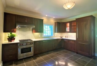 Kitchen Interior Design and Planning, Inset Cabinet Design, Lighting, Fairfax, VA